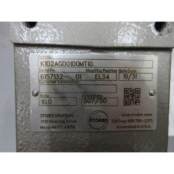 Stober K102AGD0100MT10 Gear Reducer 09-038560-REFURB - Refurbished