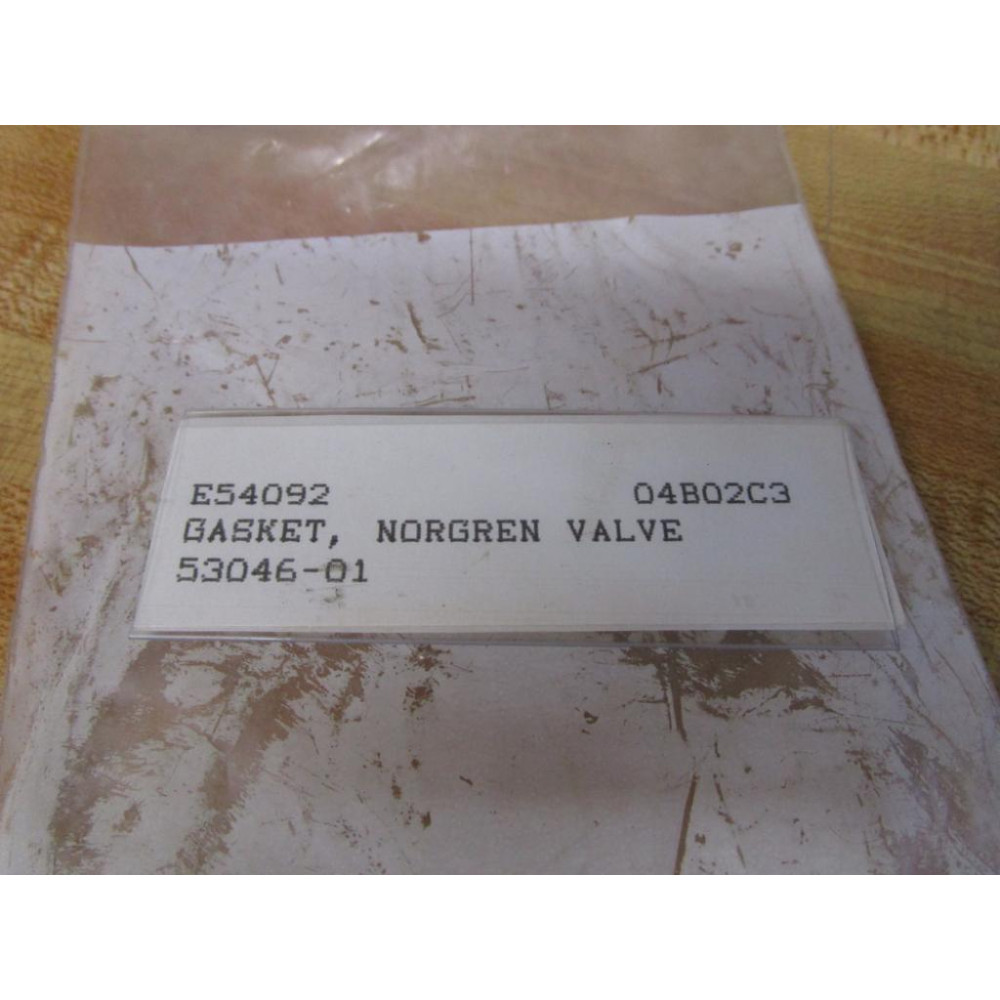 Norgren 53046-01 Valve Gasket Kit 04B02C3 (Pack of 9) - New No Box