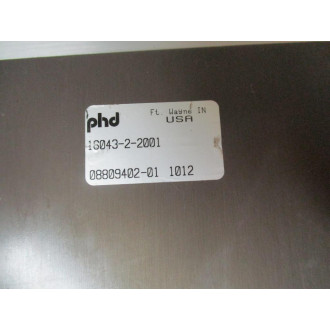 PHD 16043-2-2001 Double Rod Pneumatic Escapement - New No Box