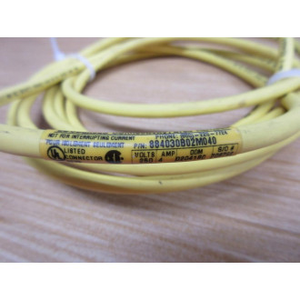 Woodhead Connectivity 884030B02M040 Brad Harrison Cordset Molex - New No Box