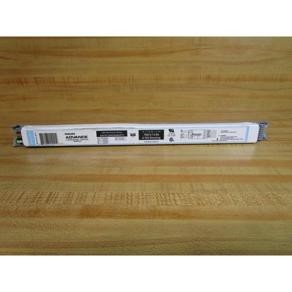 Advance X1075C200V054XPT1 Xitanium Dimming LED Electronic Driver - Used
