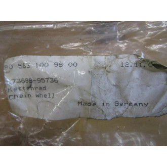 Kettenrad B0 563 100 98 00 Chain Wheel WKeyway L73698-95736 - New No Box