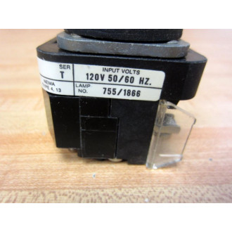 Allen Bradley 800T-FXP16 A5 Switch White - Used