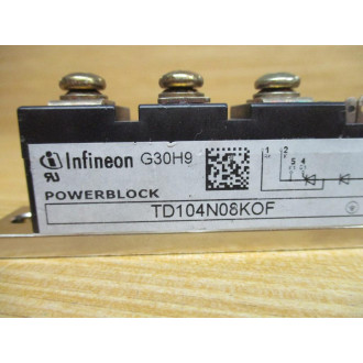 Infineon TD104N08KOF SCR Module - New No Box