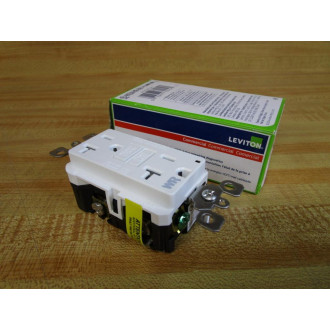 Leviton GFWT2-W Smartlock Pro Selftest GFCI Outlet GFWT2W