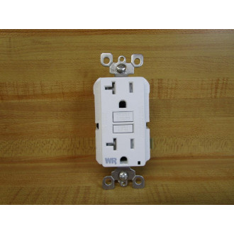 Leviton GFWT2-W Smartlock Pro Selftest GFCI Outlet GFWT2W