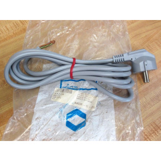 Volex 44F1810 European Style Cable, Right Angle Plug
