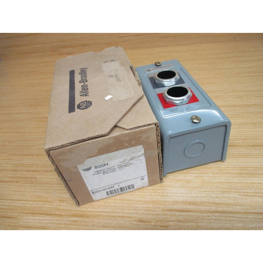 Allen Bradley 800H-2HAM Push Button Enclosure 800H2HAM Enclosure only