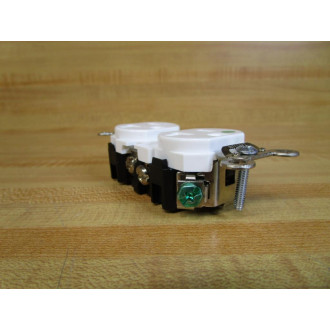 Leviton 8300-W Duplex Receptacle 8300W (Pack of 10)