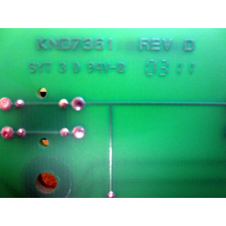 Emery Winslow KND7361 SwitchKey Board Card  KGW8924-1 - Used