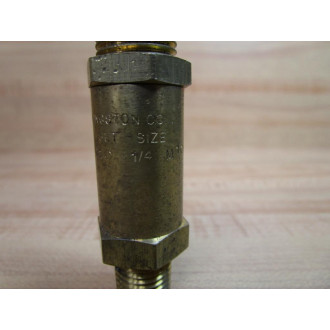 Kingston M10SS Relief Valve10 010 14 - New No Box