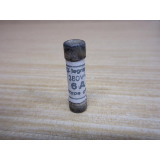 Legrand 6A Fuse Type gF, 380VAC (Pack of 6) - Used