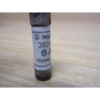 Legrand 6A Fuse Type gF, 380VAC (Pack of 6) - Used