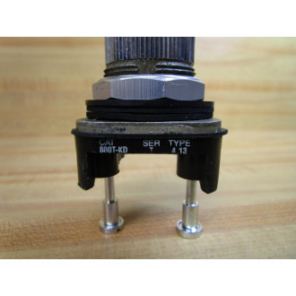 Allen Bradley 800T-KD Pushbutton 800TKD Black Ser T 800T-KD2 - New No Box