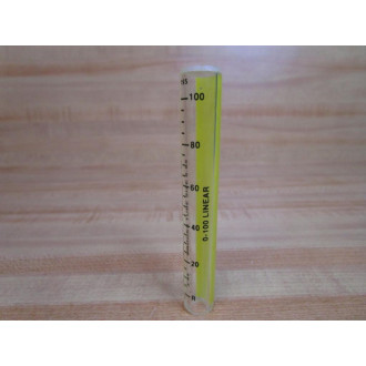 Brooks Tube 6-65 Flow Meter Tube 3-85 - New No Box