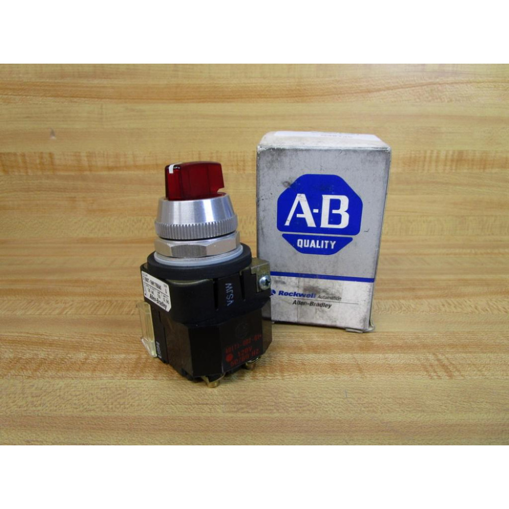 Allen Bradley 800T-16HR17KB6AX Selector Switch 40171-002-01 Or 800T-N326 800T-XA