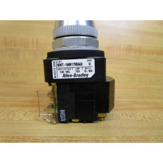 Allen Bradley 800T-16HR17KB6AX Selector Switch 40171-002-01 Or 800T-N326 800T-XA