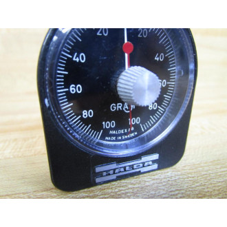 Halda Haldex AB Gram Gauge HaldexAB +- 100 Grams - New No Box