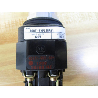 Allen Bradley 800T-FXPL16RA1 Red Button 40171-002-01, (2) 800T-XA - New No Box