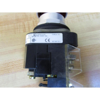 Allen Bradley 800T-FXPL16RA1 Red Button 40171-002-01, (2) 800T-XA - New No Box