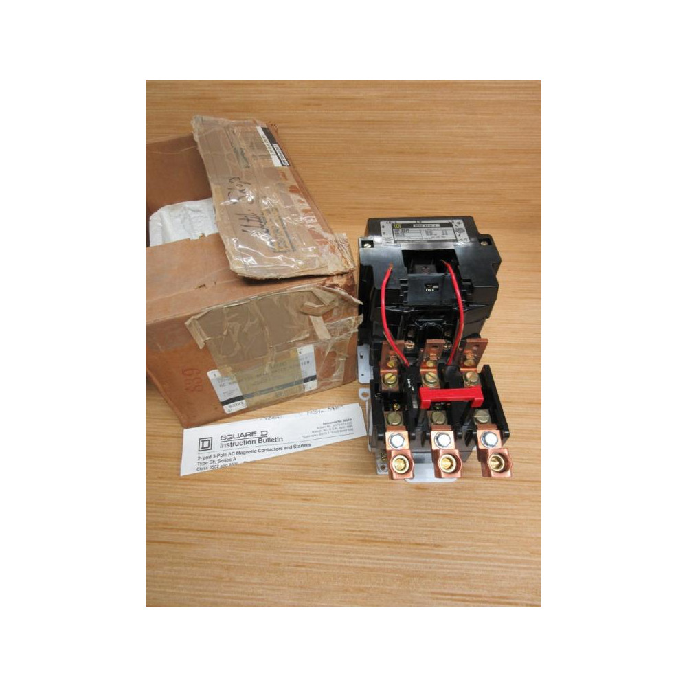 Square D 8536-SF01-S Motor Starter 8536SF01S WO Coil