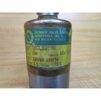 Skinner Valve V53LB2100 Honeywell Solenoid Valve - Used
