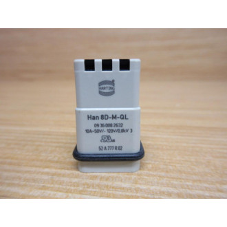 Harting HAN 8D-M-QL Connector Insert 09360082632 - New No Box