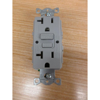 Hubbell GFRST20GY GFCI Receptacle