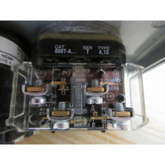 Allen Bradley 800T-2TZ Pushbutton Enclosure 800T2TZ W800T-FXP16D4, 800T-A - New No Box
