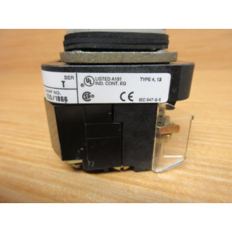 Allen Bradley 800T-PB16W White Button 40171-002-01, 800T-XA - New No Box