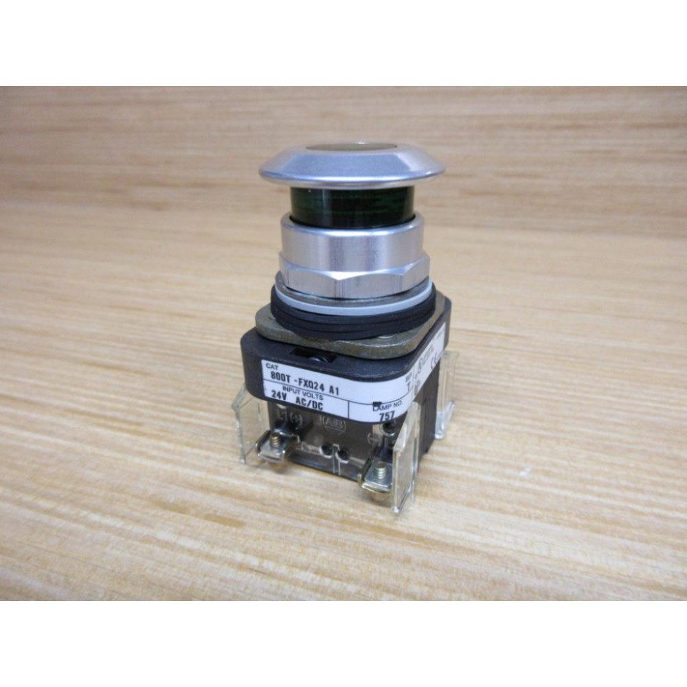 Allen Bradley 800T-FXQ24 A1 Button 800TFXQ24A1 Green - New No Box