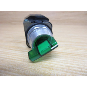 Allen Bradley 800T-16HG2KB6AX Selector Switch Green - Used