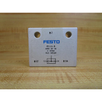 Festo OS-14-B OR Gate 6682