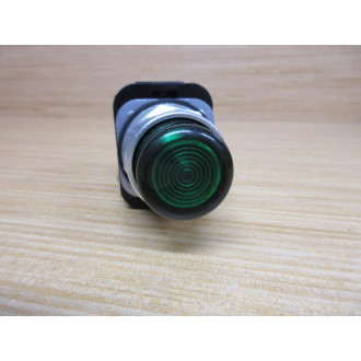 Allen Bradley 800T-PB16G Green Push Button W40171-002-01, 800T-XA - Used