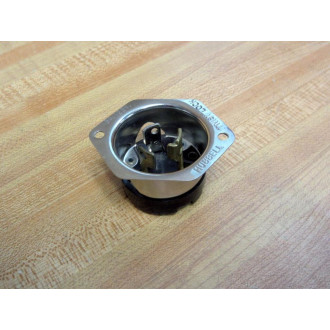 Hubbell 15A-125V Twist-Lock Flanged Inlet 15A125V L5-15P - New No Box
