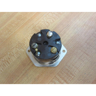 Hubbell 15A-125V Twist-Lock Flanged Inlet 15A125V L5-15P - New No Box