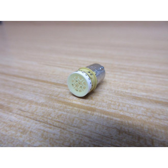 IDEC LSTD-6 LED Bulb LSTD6 LSTD-6Y, Yellow (Pack of 6)