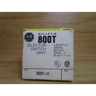 Allen Bradley 800T-J4 Selector Switch Series T