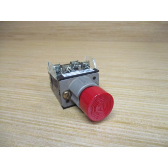 Allen Bradley 800H-BK6 Momentary Push Button 800HBK6 W 800T-XA - New No Box