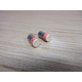 IDEC LSTD-6 LED Bulb LSTD6 LSTD-6A Amber (Pack of 2) - New No Box