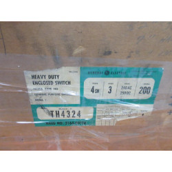 General Electric TH4324 GE Heavy Duty Enclosed Switch