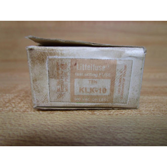 Littelfuse KLK 10 Fuse KLK-10A (Pack of 10)