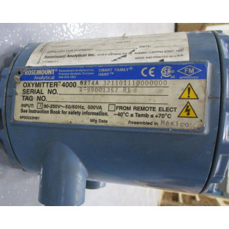 Rosemount Analytical OXT4A Oxymitter 4000 WOut Electronic Assembly - Used
