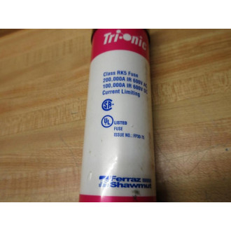 Gould Shawmut Ferraz TRS200R Mersen Fuse Cross Ref 4YZP4 Smart Spot - New No Box