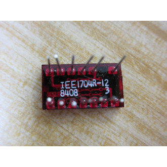 IEE1704R-12 Alphanumeric LED Display IEE1704R12 - New No Box