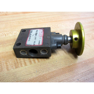 Numatics 01HA3-G Push Button Precision Limit Valve 01HA3G - Used