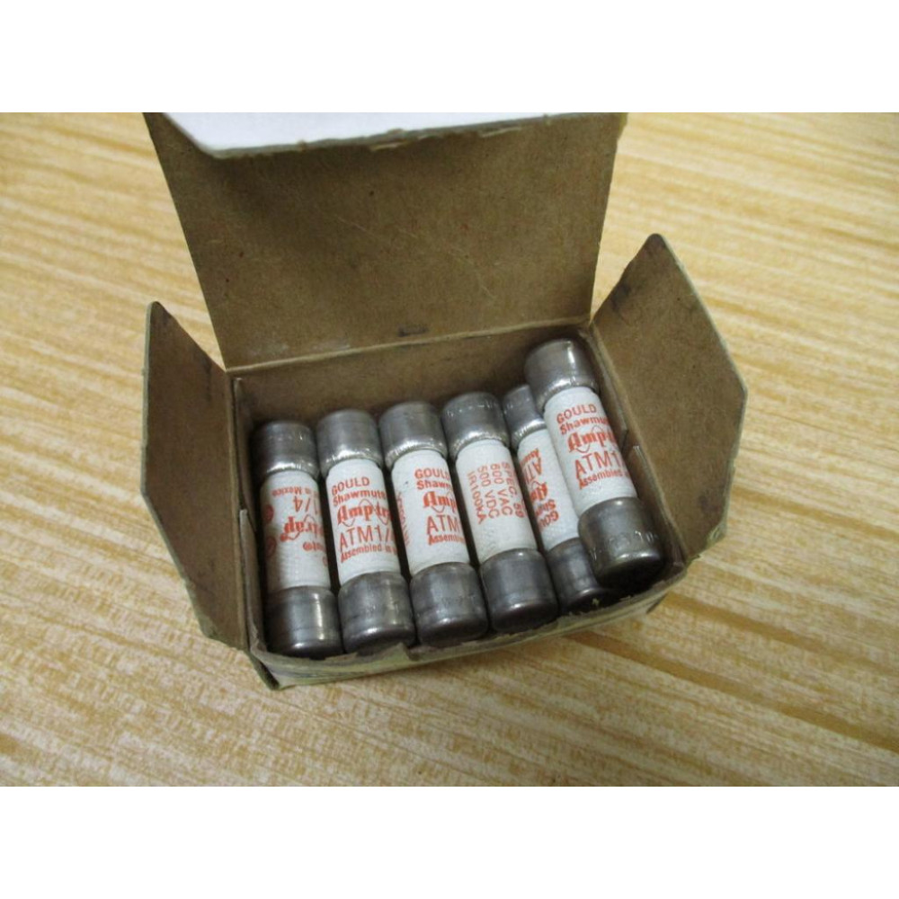 Gould Shawmut ATM14 Amp-Trap 14A Fuse (Pack of 6)