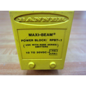 Banner RPBT-1 Maxi-Beam Power Block 25697 - Used