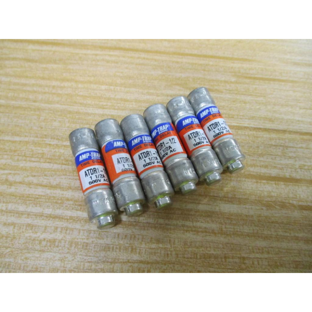 Ferraz Shawmut ATDR1-12 Amp-Trap 1-12A Fuse ATDR112 (Pack of 6) Ferraz Shawmut ATDR1-12 Amp-Trap 1-12A Fuse ATDR112 (Pack of 6)