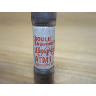 Ferraz Shawmut ATM1 Gould Amp-Trap 1A Fuse (Pack of 8) - New No Box